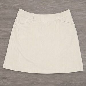 Nike Golf Dri-FIT Women's Beige Khaki Skort Skirt Size 4 Small Tennis Pickleball